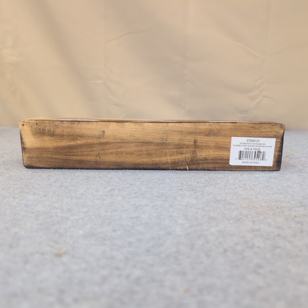 Wooden Incense Burner Box Mandala Floral Print Hinged Ash Catcher India 39408 - Picture 6 of 6